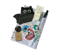Blind Date with a Book, Halloween Horror Surprise Book Pack with Handmade Card, Mystery Reading Gift for Readers Teachers Bookworms and Library Appreciation Events