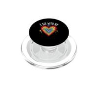 Blind Inspirational quote Kindness I See With My Heart PopSockets PopGrip per MagSafe