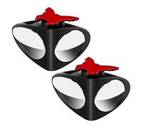 Blind Spot Mirror, 360 Rotation Accessory, 10x7x4cm Adjustable Car Tool, Rearview Safety Aid, 2 Piece Set, for Automotive Vehicle Garage Truck SUV Indoor Outdoor Driving, Security Equipment