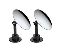 Blind Spot Mirror - 6.4cm Wide Angle View | ABS & Glass Adjustable Convex Side Mirror, Hydrophobic Water Assistance for Trucks SUVs Cars Outdoor Parking Safety Rear View Reverse 2 Pack