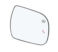 Blind Spot Warning Car Rearview Mirror Lens Side Mirror Glass With Heated Per Toyota Per Sienna 2011-2019 JUNOOS(Only left)