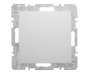 BLINDATURA PER COMUNICAZIONE TECNICA BERKEL Berker Blindverschluss pws/matt con elemento centrale 6710091909