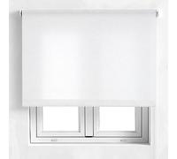 Blindecor Ara Pisa Nube | Tenda avvolgibile traslucida - 100 x 190 cm (larghezza per altezza) | Dimensioni approssimative del tessuto 97 x 185 cm | Tende per finestre