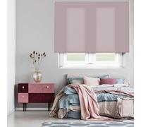 Blindecor Ara | Tenda a rullo traslucida tinta unita - Viola chiaro pastello, 140 x 175 cm (Larghezza x Altezza) | Dimensioni del tessuto 137 x 170 cm | Tenda per interne