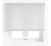 Blindecor Ara Versailles Argento | Tenda avvolgibile traslucida - 80 x 190 cm (larghezza per altezza) | Dimensioni approssimative del tessuto 77 x 185 cm | Tende per finestre