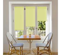 Blindecor Aure | Tenda a rullo traslucida tinta unita senza perforazione - Verde pistacchio, 52 x 180 cm (Larghezza x Altezza) | Dimensioni del tessuto 49 x 175 cm | Tende per interni senza attrezzi