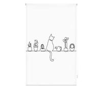 Blindecor Digital Cucina | Tenda avvolgibile traslucida con stampa digitale | Modello Cat | 110 x 180 cm (larghezza per altezza) Dimensioni del tessuto 107 x 175 cm | Tende per finestre