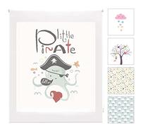 Blindecor Digital Kids | Tenda avvolgibile traslucida con stampa digitale | Modello Pirate | 150 x 180 cm (larghezza per altezza), dimensioni del tessuto 147 x 175 cm | Tende per finestre