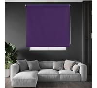 Blindecor Draco Tenda a rullo oscurante - Viola, 100 x 230 cm (Larghezza x Altezza) | Dimensioni del tessuto 97 x 225 cm. Tende termiche oscuranti