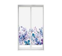 Blindecor Duo Relax | Confezione di 2 tende avvolgibili oscuranti Easy Fix stampa digitale | Modello Violet Garden | 40 x 150 cm (larghezza per altezza), dimensioni del tessuto 37 x 145 cm