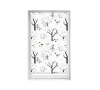 Blindecor Easy Tende senza forature Stampate - Tenda traslucida con stampa digitale, Into The Wood, 95 x 150 cm (larghezza per altezza). Dimensioni del tessuto 92 x 145 cm