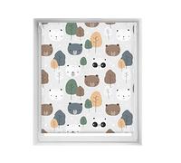 Blindecor Easyfix Relax, Bear, tenda a rullo stampata, 130 x 150 cm