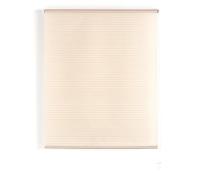Blindecor Iris - Tenda avvolgibile traslucida a Righe, in Tessuto, Avorio, 160 x 180 cm