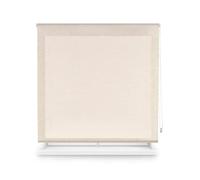 Blindecor Tinta Unita Lino Tenda avvolgibile Traslucido, Plastica Consistenza, 100X200