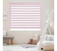 Blindecor Lira tenda a rullo giorno e notte, colore Rosa, tenda per interni 120 x 180 cm (Larghezza x Altezza) | Dimensioni del tessuto 117 x 175 cm. Eleganti tende giorno e notte