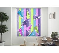 Blindecor Tenda a Pacchetto in Voile Translucido, Stampa Digitale, 130 x 180 cm