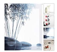 Blindecor Tenda avvolgibile Stampata Digitale traslucida Zen, Poliestere, W-Z-47466, 140An x 180Al cm