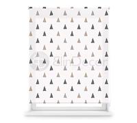 Blindecor Tenda avvolgibile traslucida con stampa digitale Formas - Mountains, tenda da 130 x 180 cm (larghezza x altezza). Dimensioni del tessuto 127 x 175 cm