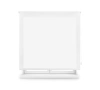Blindecor Tenda traslucida su misura | Tenda avvolgibile su misura | Colore bianco rotto | 100 x 250 cm (larghezza per altezza), dimensioni del tessuto 97 x 245 cm | tende avvolgibili traslucide per