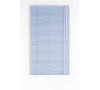Blindecor Veneziana in Alluminio con Lama Tenda, Metallo, Blu, 100X250 cm