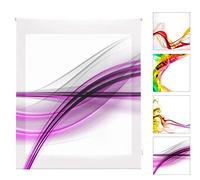 Blindecor W-V-04485-Tenda a Pacchetto in Voile translucido Stampa Digitale, 130 x 180 cm