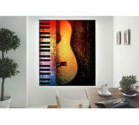 Blindecor W-V-35696-Tenda a Pacchetto in Voile translucido Stampa Digitale, 150 x 180 cm