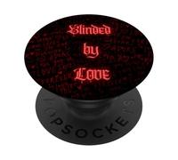 Blinded By Love Light Up Love Letter Goth Dark Romance PopSockets PopGrip Adesivo