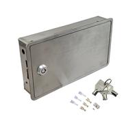 Blindino box da esterno inox Indem FLAT BOX per motore serranda avvolgibile