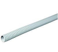 Blindo Plast 3514312 Guaina Spiralata PVC Grigia, Rotolo 30 Metri