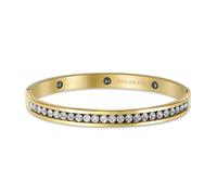 Bling Jewelry Canale Set Bianco Cubic Zirconia Cz Bracciale Bangle Impilabile Per Le Donne Prom Matrimoni Placcato Oro In Acciaio Inox
