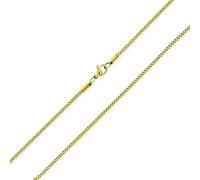 Bling Jewelry Collana Catena A Maglie Veneziane Unisex Forte Semplice Di Base Placcata In Oro Giallo In Acciaio Inossidabile Per Uomini Donne Adolescenti 30 Pollici 1,5 MM