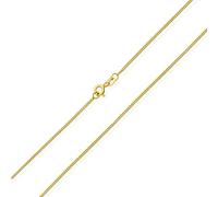 Bling Jewelry Collana Unisex Sottile E Resistente Con Maglia Cubana Miami Curb Chain Da 2Mm Per Donne E Uomini Placcata In Oro Giallo 14K Su Argento Sterling .925 Lunghezza 20 Pollici