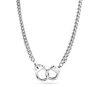 Bling Jewelry Gioielli Da Motociclista Punk Rocker Collana A Catena Con Grande Dichiarazione Ciondolo In Acciaio Inossidabile Nero O Argento Tono Braccialetto Per Uomini E Donne Lunga 20 Pollici