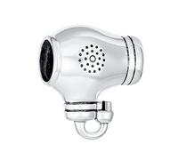 Bling Jewelry Parrucchiere Dresser Salone Di Bellezza Asciugacapelli Pendenti Goccia Perle Charm Per Donne .925 Argento Adatto Bracciale Europeo