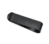 Bling Jewelry Personalizzare Mantra Religioso Citazione Lords Prayer Cross Nero Mens Money Clip Card Holder per Gli Uomini Adolescenti Padre in Acciaio Inox Personalizzabile