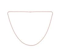 Bling Jewelry Semplice Catenina Rolo in Argento Sterling Placcata Oro Rosa Sottile di 2 MM per Donne di 24 Pollici