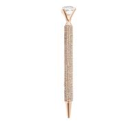 Bling Pens, penna a con bottone a pressione, con grande gemma | Penne decorative con gemme per citazioni quotidiane, per scrivania, amici, colleghi, uffici, infermiere, compleanni, amici