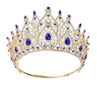 Blingbling Cerchietto per capelli con cristalli per ragazze, elegante, per feste di compleanno, matrimonio, ragazza