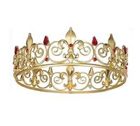 Blingbling - Cerchietto per capelli da uomo, con cristalli, elegante, per feste di compleanno, matrimoni
