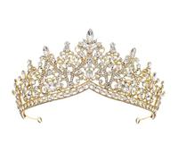 Blingbling - Cerchietto per capelli per ragazza e regina, elegante, per feste di compleanno, matrimoni, ragazze, spose