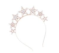 Blingbling Fascia per capelli con strass per concorsi di fine anno, sposa, matrimonio, matrimonio, accessori per capelli per ragazze