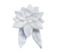 Blingbling - Toppa a forma di fiore, da cucire, per riparazione di abbigliamento, da cucire, accessorio alla moda