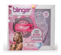 blinger Diamond Collection Starter Kit - Hair gems - Dreams - 75 cristalli Gem Stamper - Sicuro per i capelli - Bling in, Brush Out
