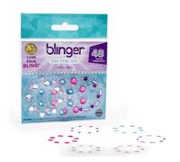 blinger Mini Refill Pack - Hair gems - Sweet - 6 Mini dischi - 48 cristalli - Funziona Mini Gem Stamper (non incluso) - Multicolore - Bling In, Brush Out
