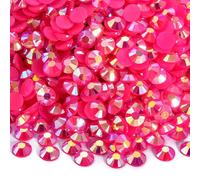 Blinginbox 2000 strass in resina SS20 da 5 mm, non termoadesivi, per fai da te, artigianato, decorazione, unghie, viso, occhi, trucco, body art, custodie per telefono, borse, biglietti di auguri,