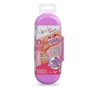 Blingle Bands - Starter Pack, scatola Starter Pod con 5 fasce per bracciali dell'amicizia con gemme, fino a 6 colori, complemento deluxe studio, manualità creative, +7 anni, Famosa (BLG01000)