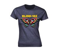 Blink 182 Maglietta Farfalla Donna (PH2147)