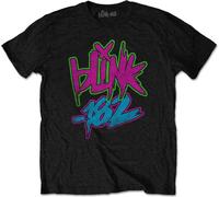 Blink-182: Neon Logo (T-Shirt Unisex Tg. L) -