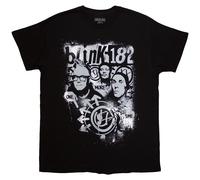 Blink-182 One More Time Spray Paint autorizzato Uomo maglietta