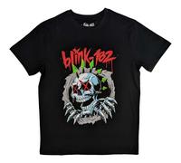 Blink-182 Six Arrow Skull autorizzato Uomo maglietta